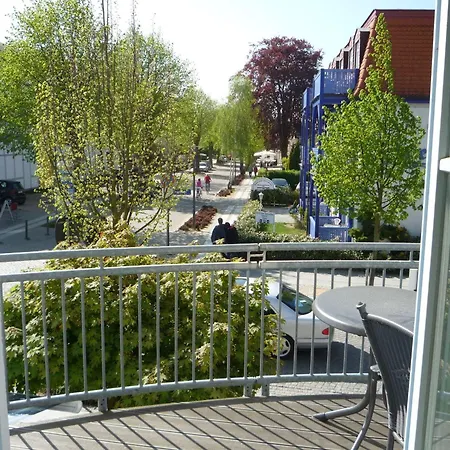 Wald Ost Zentral Balkon Strandnah Apartmán